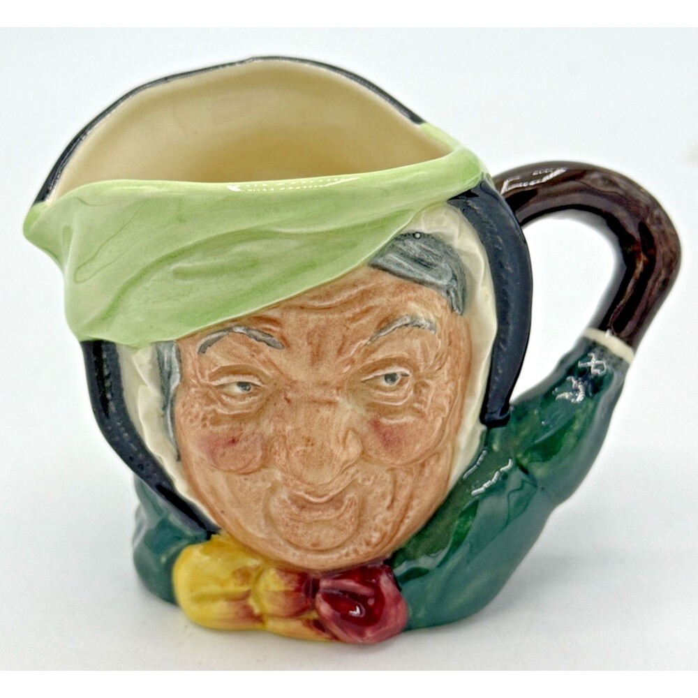 Vintage Royal Doulton SAIREY GAMP Williamsburg Character Toby Jugs D5528 3”